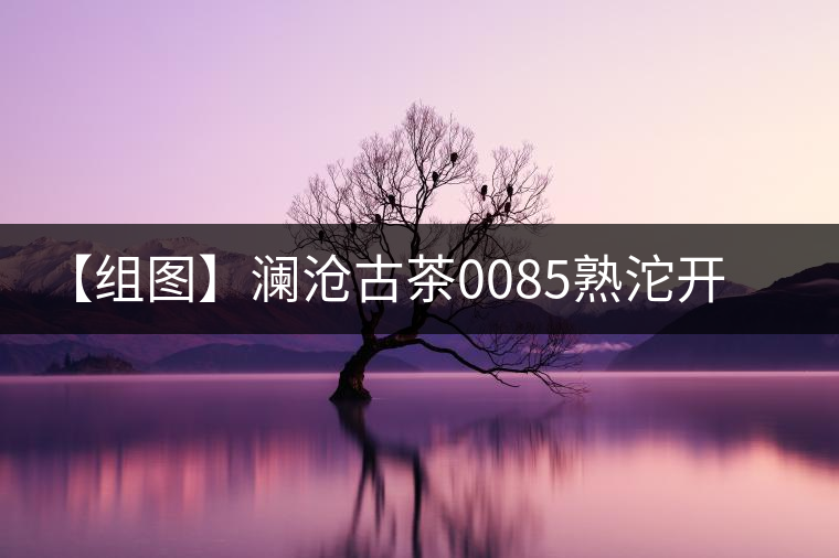 【組圖】瀾滄古茶0085熟沱開湯