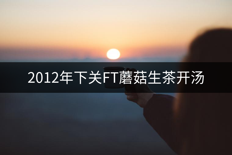 2012年下關(guān)FT蘑菇生茶開(kāi)湯 2012年下關(guān)FT蘑菇生茶開(kāi)湯