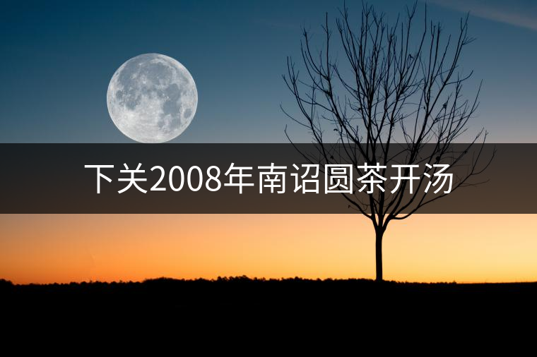 下關(guān)2008年南詔圓茶開湯