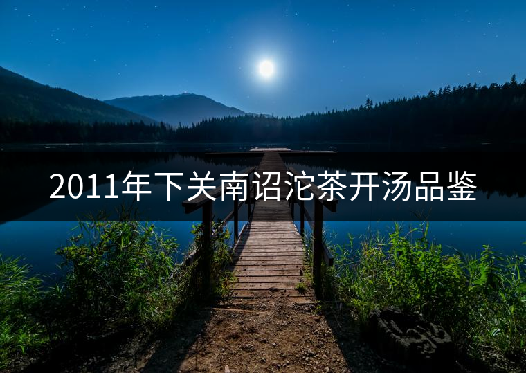 2011年下關南詔沱茶開湯品鑒 2011年下關南詔沱茶開湯品鑒