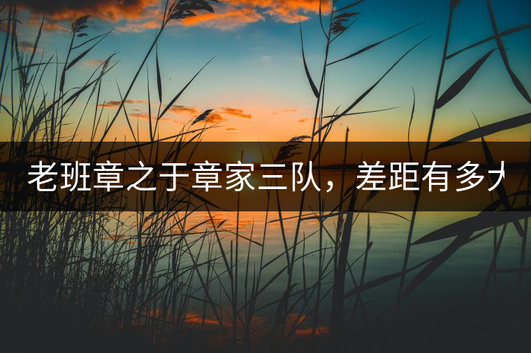 老班章之于章家三隊，差距有多大？