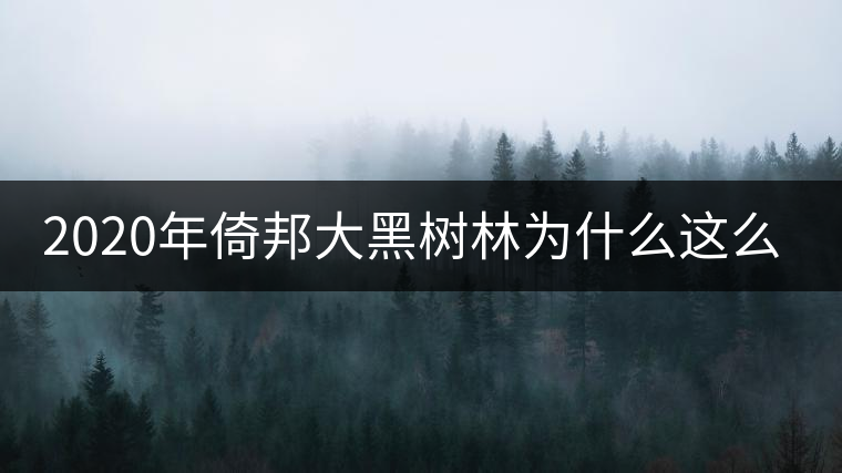 2020年倚邦大黑樹(shù)林為什么這么好喝