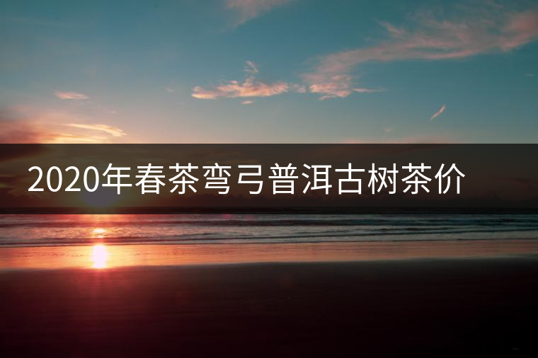 2020年春茶彎弓普洱古樹茶價(jià)格是多少錢一斤 2020年春茶彎弓普洱古樹茶價(jià)格是多少錢一斤