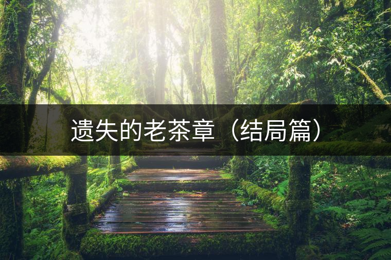 遺失的老茶章（結(jié)局篇）