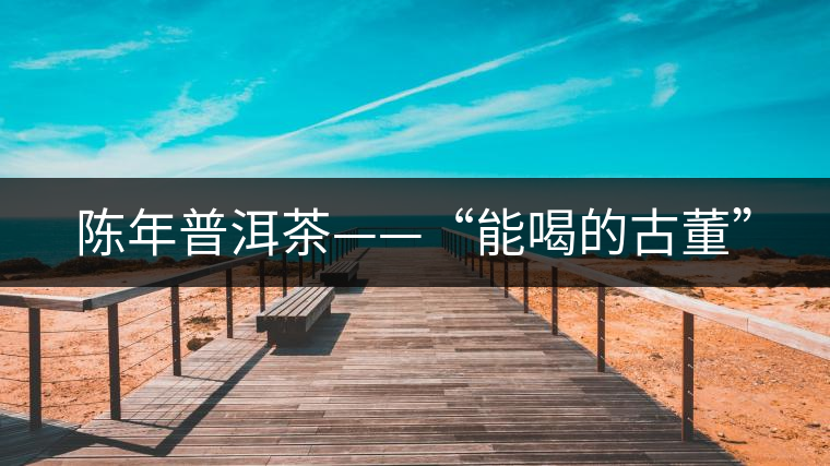 陳年普洱茶——“能喝的古董”
