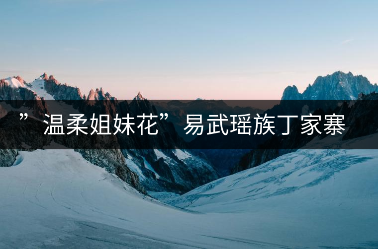 ”溫柔姐妹花”易武瑤族丁家寨、漢族丁家寨介紹