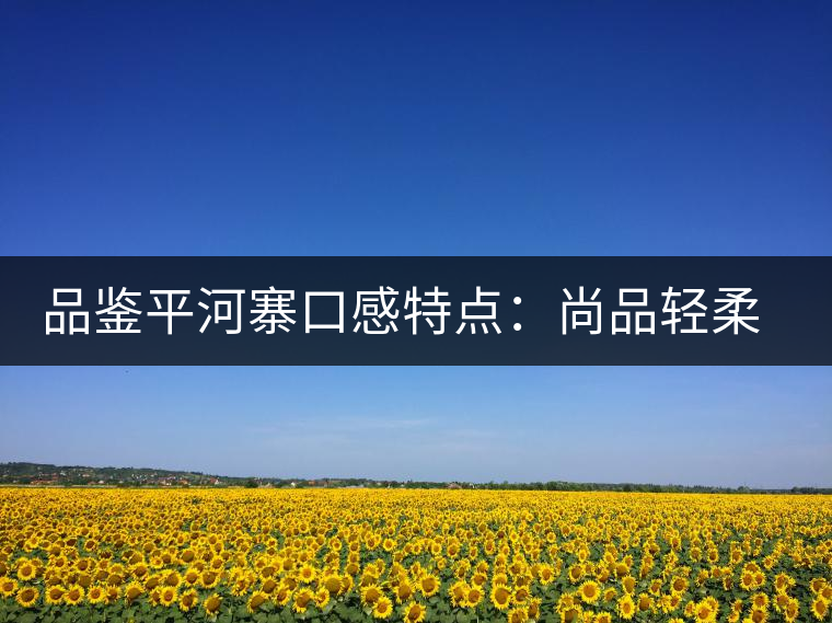 品鑒平河寨口感特點(diǎn)：尚品輕柔，清涼獨(dú)特