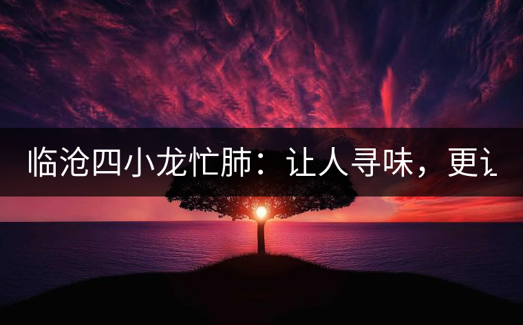臨滄四小龍忙肺：讓人尋味，更讓人回味！