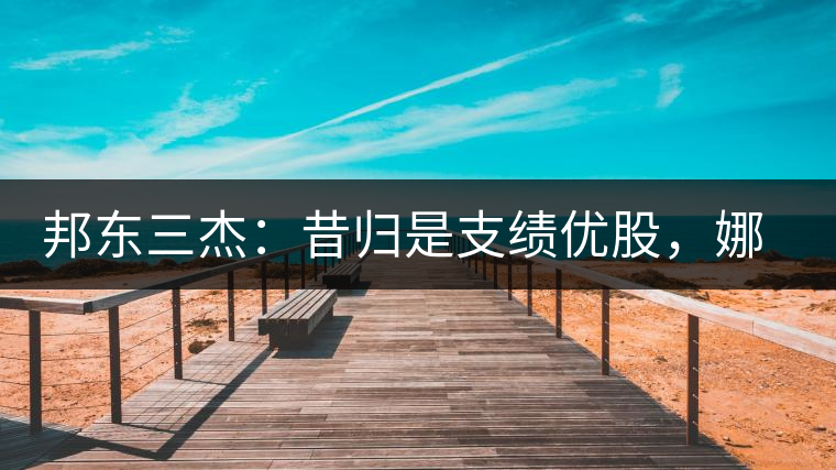 邦東三杰：昔歸是支績(jī)優(yōu)股，娜罕是支潛力股
