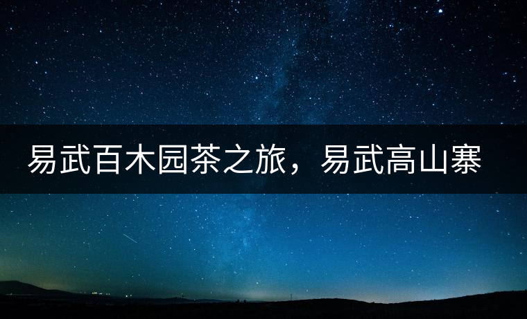 易武百木園茶之旅，易武高山寨古茶山