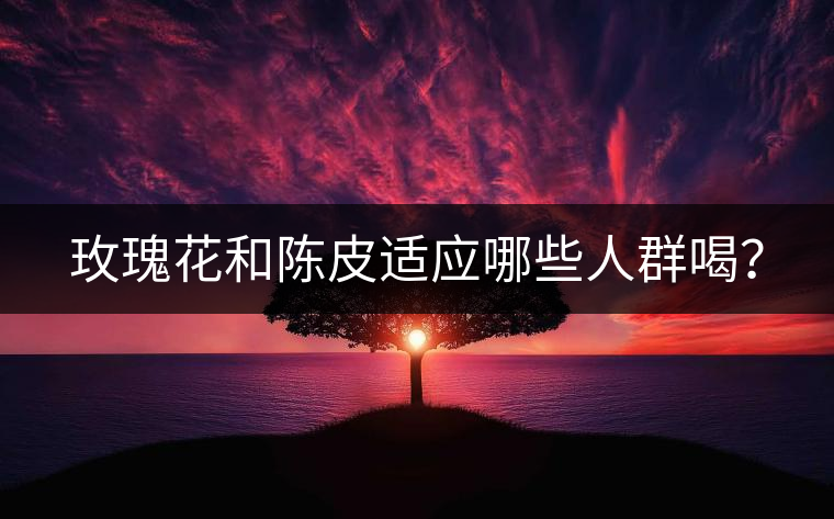 玫瑰花和陳皮適應哪些人群喝？