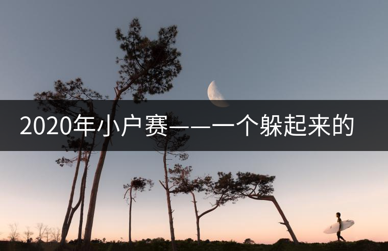 2020年小戶賽——一個躲起來的地方-易武中聘號
