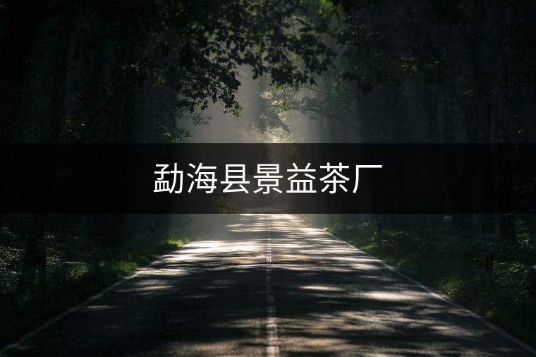 勐?？h景益茶廠