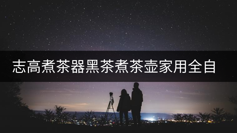 志高煮茶器黑茶煮茶壺家用全自動(dòng)蒸汽玻璃電熱水壺花茶普洱蒸茶壺