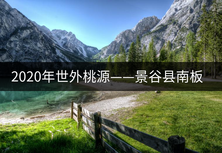 2020年世外桃源——景谷縣南板黃草壩古茶山-易武中聘號(hào)