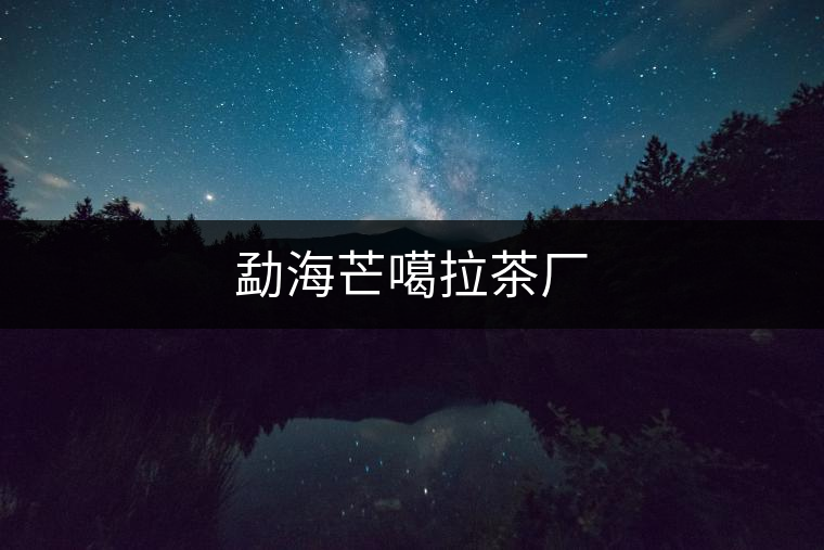 勐海芒噶拉茶廠