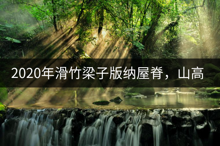 2020年滑竹梁子版納屋脊，山高茶為峰！ -易武中聘號