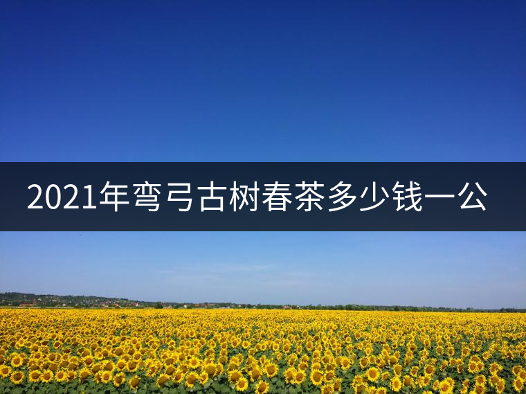 2021年彎弓古樹春茶多少錢一公斤？