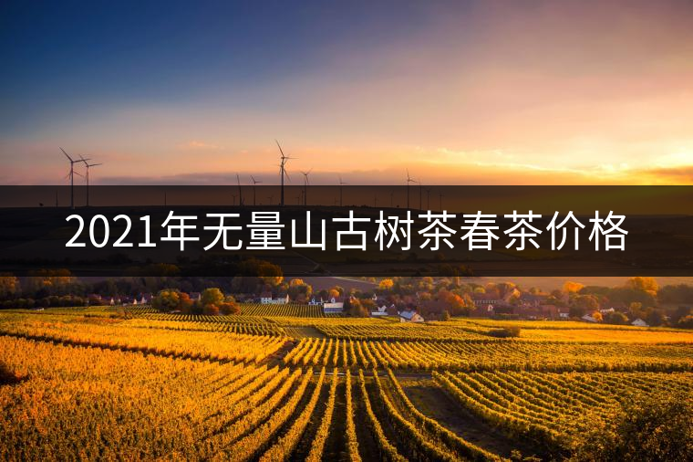 2021年無量山古樹茶春茶價格
