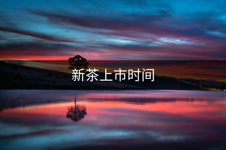 新茶上市時間 新茶上市時間