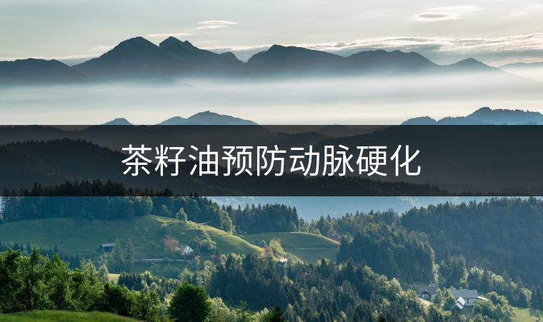 茶籽油預(yù)防動(dòng)脈硬化