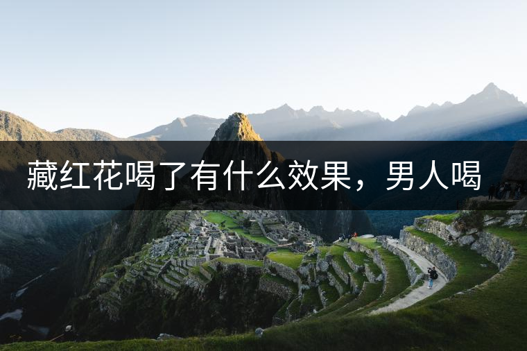 藏紅花喝了有什么效果，男人喝了能壯陽嗎？
