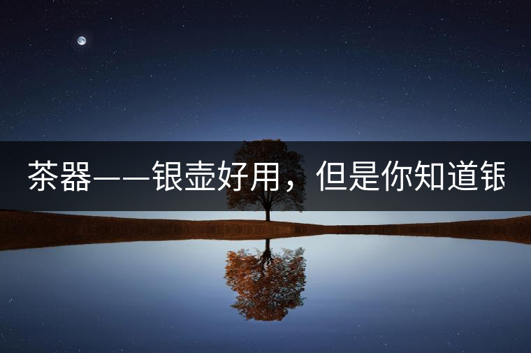 茶器——銀壺好用，但是你知道銀壺也需要保養(yǎng)嗎？