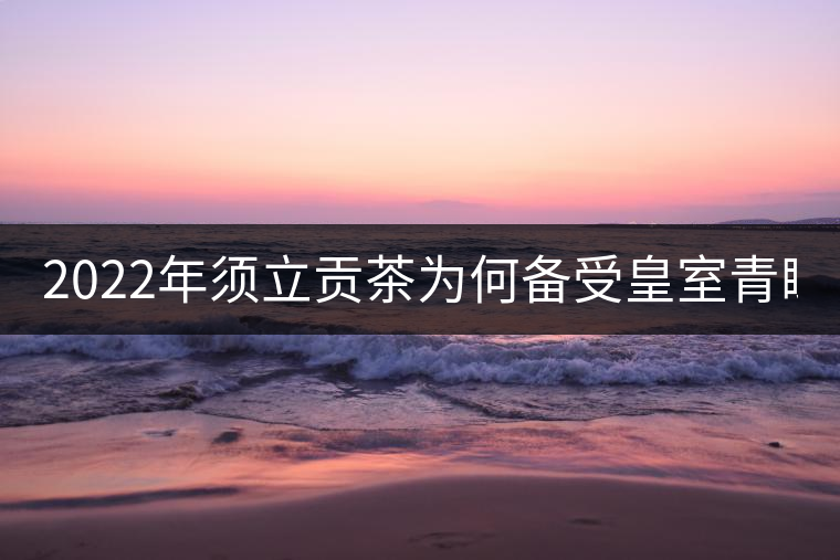 2022年須立貢茶為何備受皇室青睞!揭秘！