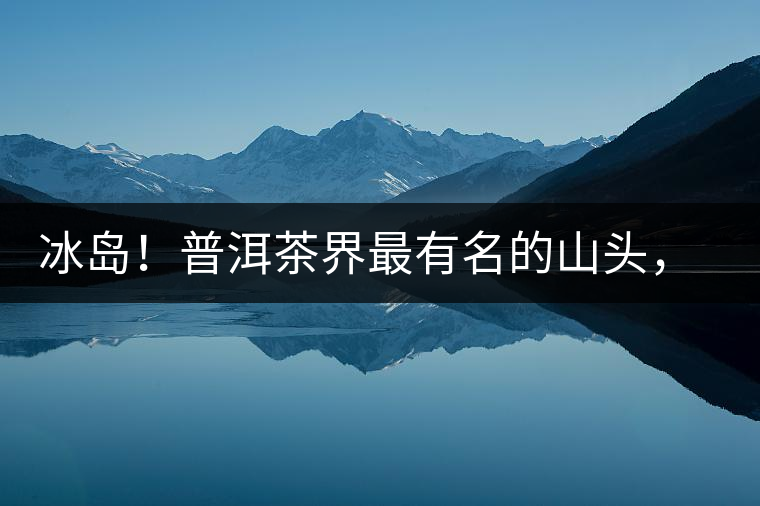 冰島！普洱茶界最有名的山頭，一次性把冰島茶講清楚！