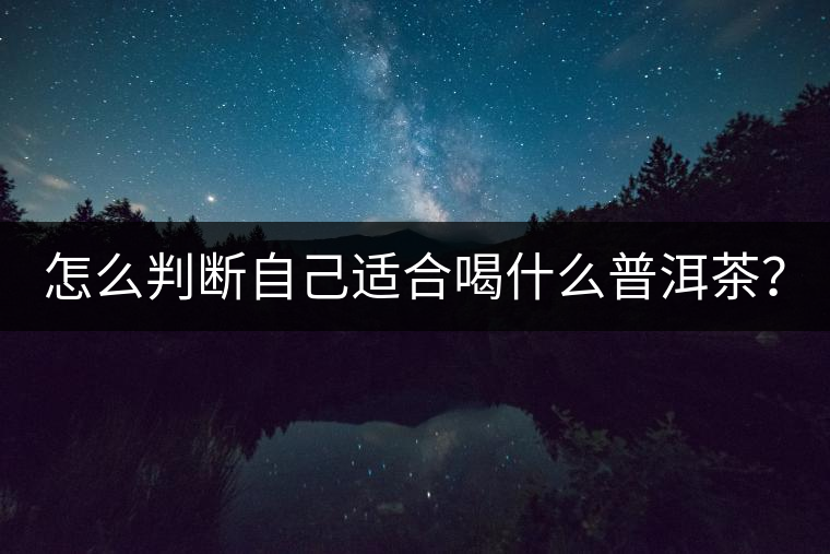 怎么判斷自己適合喝什么普洱茶？