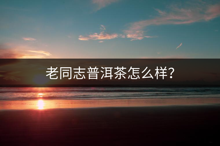 老同志普洱茶怎么樣？