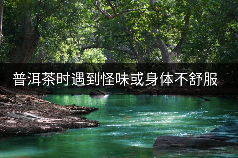 普洱茶時遇到怪味或身體不舒服時，怎么破？