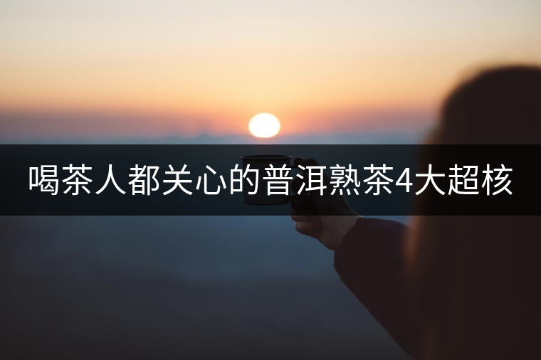 喝茶人都關(guān)心的普洱熟茶4大超核心問題！
