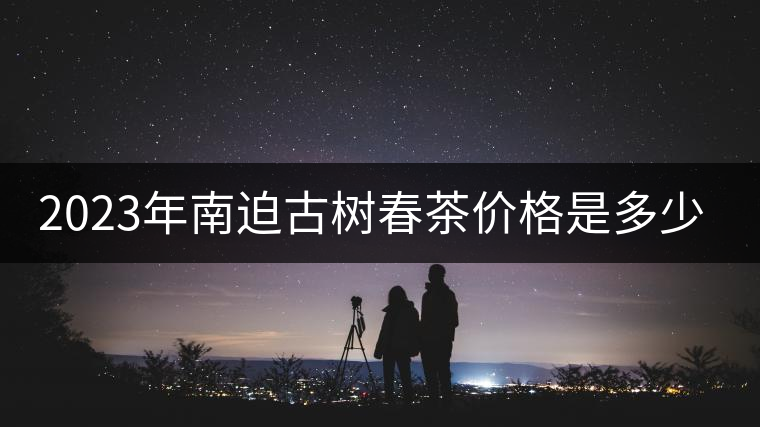 2023年南迫古樹(shù)春茶價(jià)格是多少？