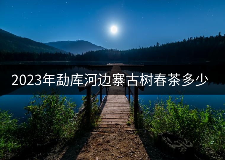 2023年勐庫河邊寨古樹春茶多少一公斤？