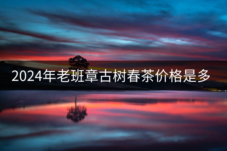 2024年老班章古樹春茶價格是多少？