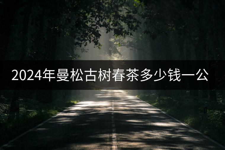 2024年曼松古樹春茶多少錢一公斤？