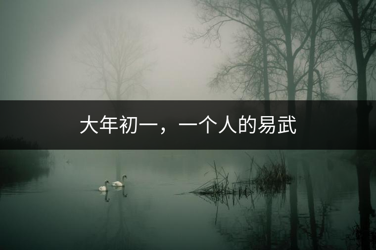 大年初一，一個(gè)人的易武