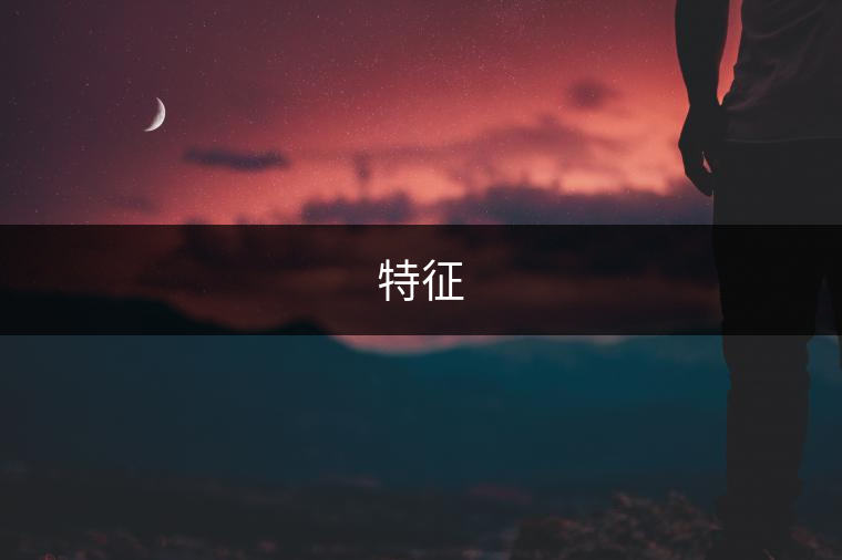 特征