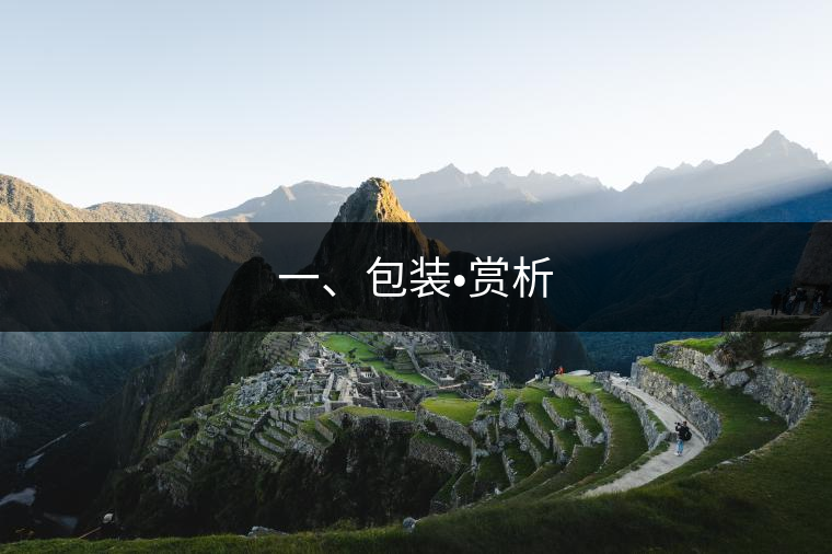 一、包裝?賞析