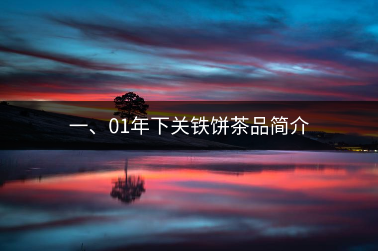 一、01年下關(guān)鐵餅茶品簡介