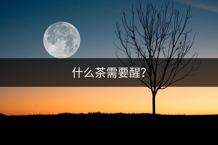 什么茶需要醒？