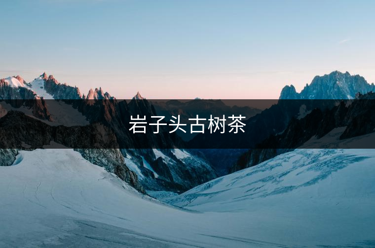 巖子頭古樹茶