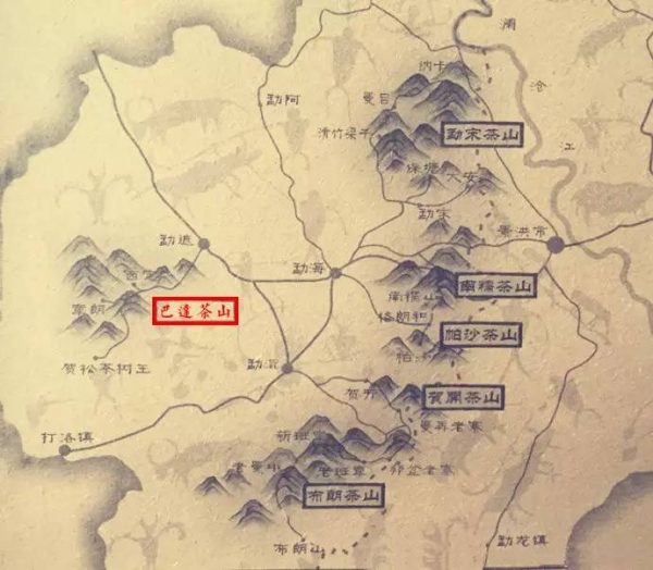 勐海巴達山普洱茶介紹，巴達山古樹茶口感特點